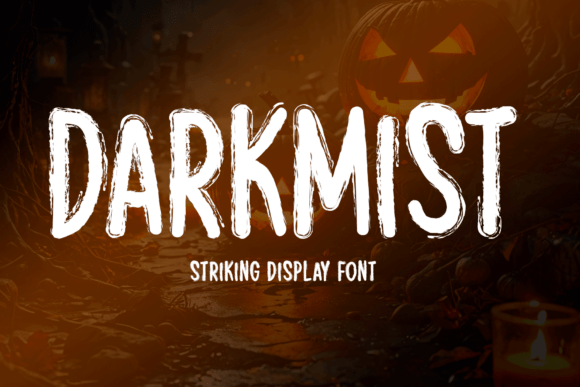 Darkmist: The Edgy Display Font for Bold Editorial Design