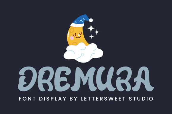 Dremura: The Whimsical Display Font for Dreamy Brand Identity