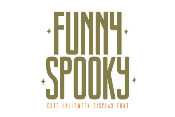 Funnyspooky Regular 1: A Playful Display Font for Spooky Editorial Design