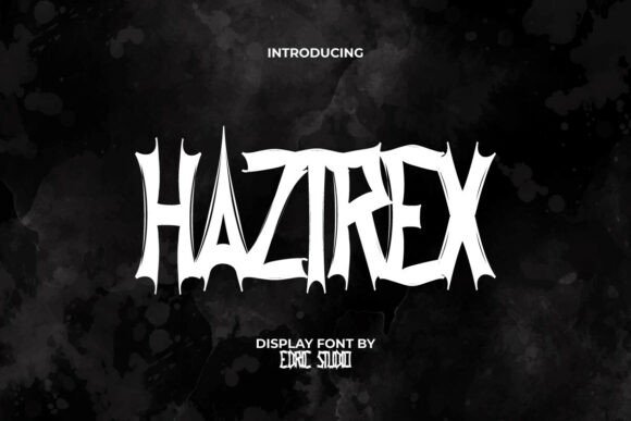 Haztrex Typeface Review for Bold Brand Identity