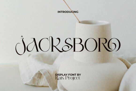 Jacksboro Typeface: Elevating Luxury Brand Identity