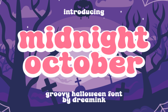 Midnight October: A Vintage Display Font for Brand Storytelling