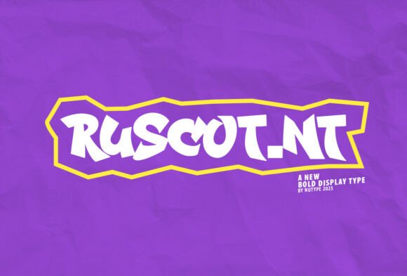 Ruscot: The Bold Display Typeface for High-Impact Campaigns